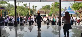 Semarak Hari Jadi ke-106 Kalurahan Ngipak: Warga Padati Senam, Jalan Sehat, Skrining Kesehatan, hing